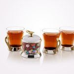 ست چايخوري 981D تک استيل