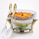 ظرف سرو سالاد 991D تک استيل