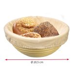 سبد خمیرگیری گرد 20سانت با کاور پارچه WestMark - Image 6