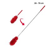 گرد گیر با دسته تلسکوپی قرمز WestMark - Image 3