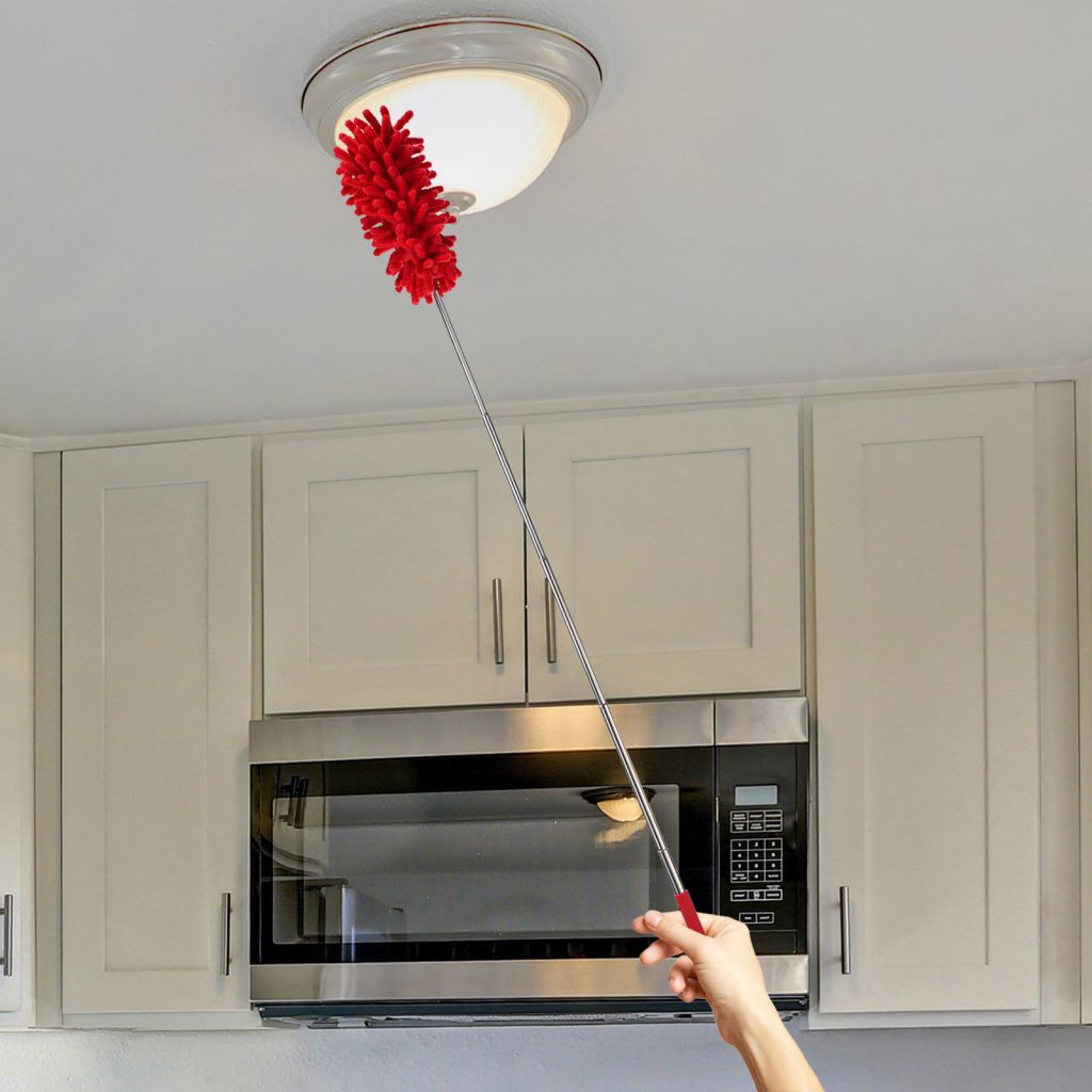 50742270_4 گرد گیر با دسته تلسکوپی قرمز WestMark - Image 1