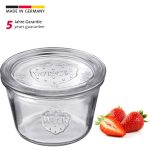 شیشه 250 Flat Weck در کلیپسی WestMark