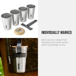 لیوان بلند 500 استیل چهار تایی Black+Blum - Image 9