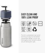 تراول ماگ 340 استیل آبی Black+Blum - Image 3