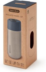 تراول ماگ 340 استیل آبی Black+Blum - Image 5