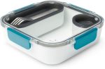ست لانچ باکس 1لیتر مربع چند تکه پلیمر آبی Black+Blum - Image 4