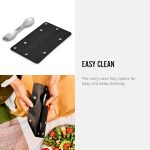 چنگال/قاشق دوسر استیل چهار تایی Black+Blum - Image 3