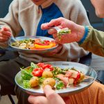 بشقاب گرد 25 استیل چهار تایی Black+Blum