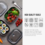 ست لانچ باکس 1لیتر BAM استیل بند سبز Black+Blum - Image 8