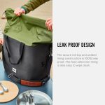 کیف عایق 25 لیتر مشکی/سبز Black+Blum - Image 2