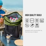 کیف عایق 25 لیتر مشکی/سبز Black+Blum - Image 5