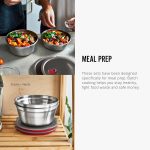 ظرف غذا گرد 950 استیل درب سوپاپ Black+Blum - Image 7