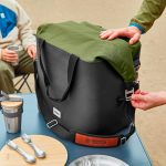 کیف عایق 25 لیتر مشکی/سبز Black+Blum