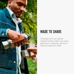 فلاسک 1لیتر اکسپلورر با دو کاپ استیل Black+Blum - Image 9