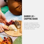 بشقاب گرد 25 استیل چهار تایی Black+Blum - Image 7